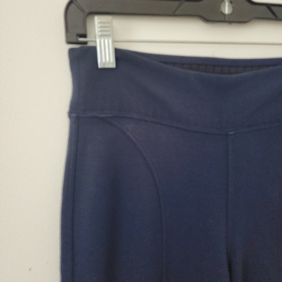 Kit and Ace Pull On Fit and Flare Cropped Pants in Navy Blue Size 4 - Picture 6 of 12